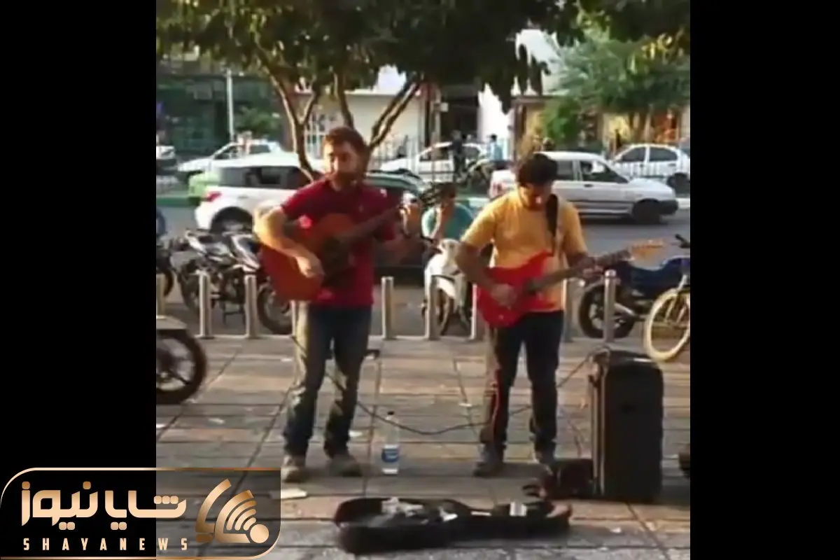 آواز خیابانی؛ ببینید آقاهه چه خفن کپی برابر اصل آهنگ دوستدارم فرزاد فرزین رو میخونه