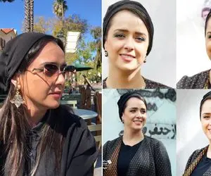 "ترانه علیدوستی" با ورژن هالیوودی عین یاغی میکنه میره بالا؛ آرایشگرش کفِ همه ژینگولاس!