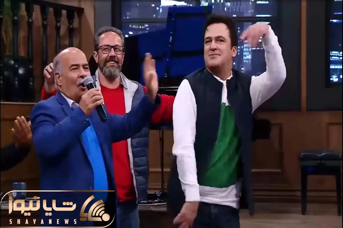 سکانس خندان/آقا محمود حامد رو به غلط کردن انداخته/سالن غش کرده از خنده