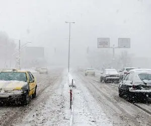 بارش برف و باران در ۷ استان