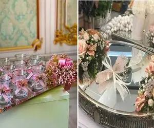 ایده های دیزاین سینی خواستگاری؛ با اینا هر عروسی همون اول کار سلیقه اش رو به رخ میکشه