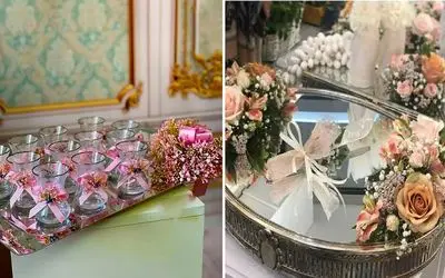 ایده های دیزاین سینی خواستگاری؛ با اینا هر عروسی همون اول کار سلیقه اش رو به رخ میکشه