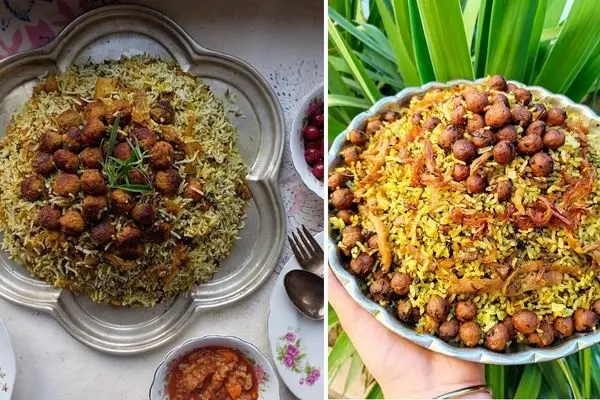 طرز تهیه کلم پلوی شیرازی به روش اصیل / طرفدارای پلو مخلوط این غذای عالی رو از دست ندن