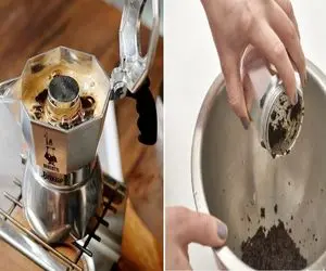 چطوری قهوه‌ جوشت رو سالم نگه داری و عمرش طولانی شه؟/ ترفند تمیز کردن قهوه جوش