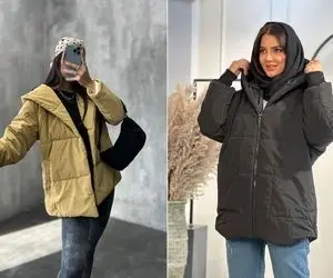 با کاپشن کوتاه چی بپوشیم؟ / دیگه کاپشن و پافر بلند مد نیست ولی کوتاه پوشیدن اصول داره