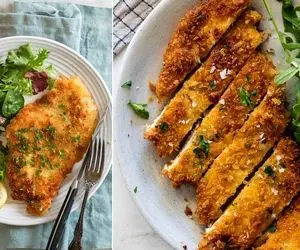 ترفند های خوشمزه تر شدن شنیسل مرغ؛ از کجا بفهمیم که شنیسل های سرخ شده مغز پخت شدن؟