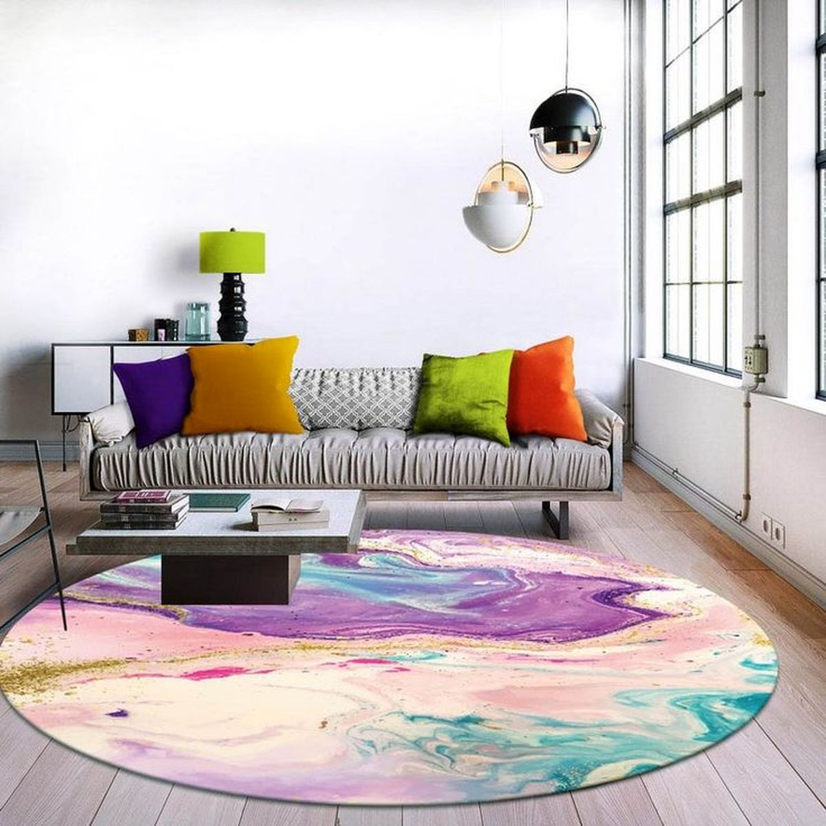برای یه خونه رویایی با دکور خاص  از فرش های خاص هم استفاده کن؛ 