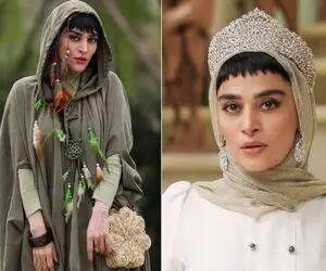 استایلای شاخ طورِ "اندیشه فولادوند"؛ خانوم خییییلی گنگش بالاس دیگه با یاس فیت میده!