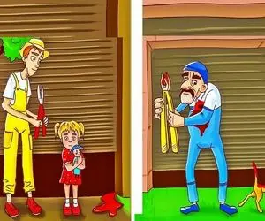 هوش تصویری؛ اگه دست باهوشا رو از پشت بستی بگو کدوم از این باغبون ها قاتل!