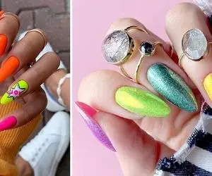 ایده های خلاقانه؛ طرح های لاک ناخن خوشگل واسه عید خودت توی خونه دستاتو دلبر کن