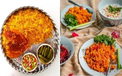 گوجه پلو با بهترین دستور / غذای خوشمزه و ساده واسه روزای گرم بهاری