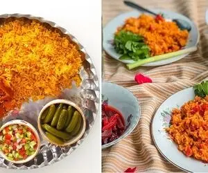 گوجه پلو با بهترین دستور / غذای خوشمزه و ساده واسه روزای گرم بهاری