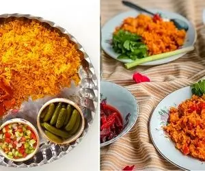 گوجه پلو با بهترین دستور / غذای خوشمزه و ساده واسه روزای گرم بهاری