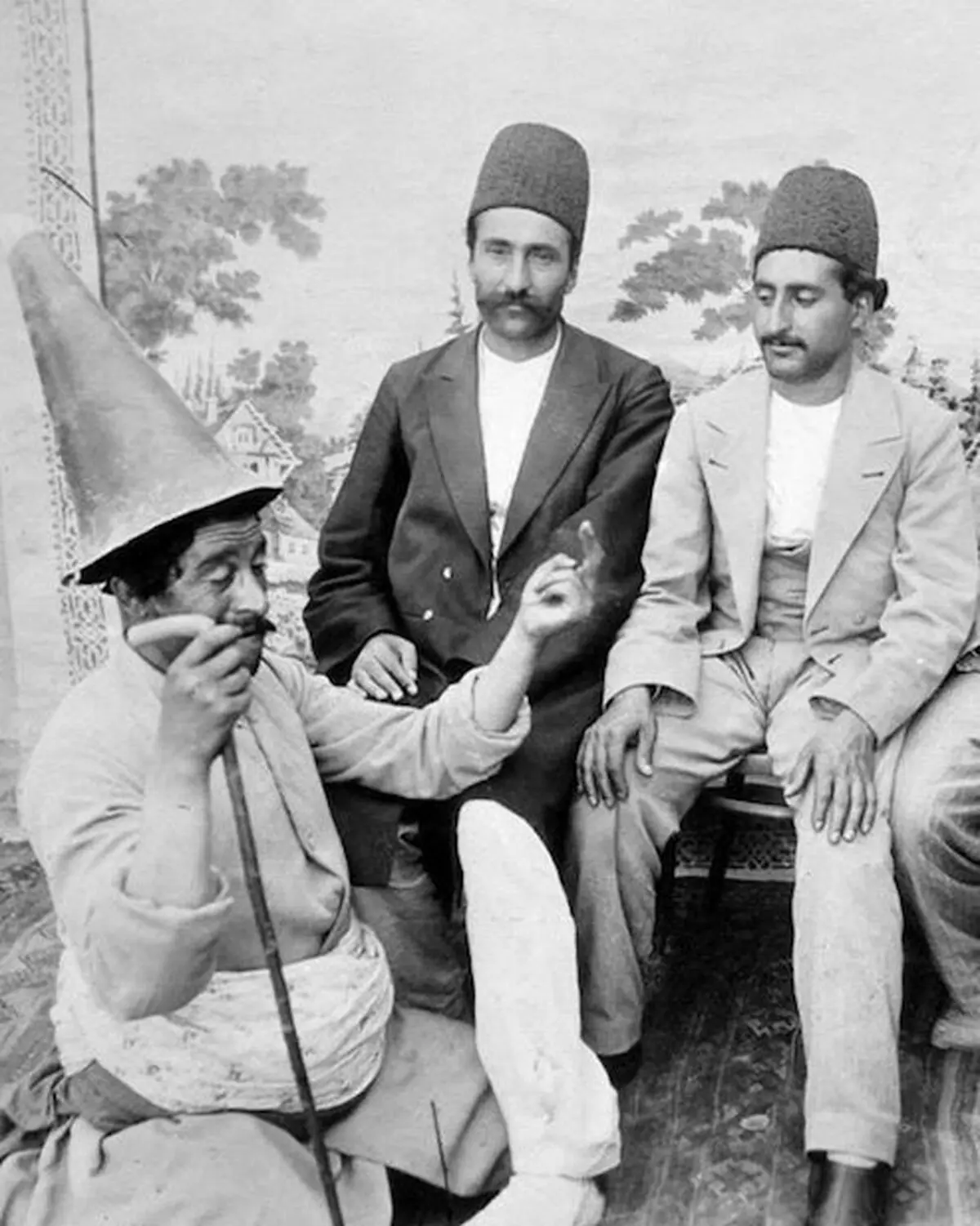 دلقک های دربار قاجار