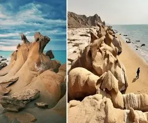 بهترین مقصد برای سفرهای پاییز و زمستون؛ ساحل مُکسَر نقطه ای خاص در سواحل پارسیان