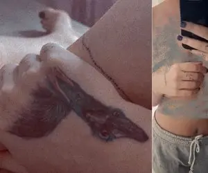 ریحانه پارسا بدن عریانش را در اختیار مردم گذاشت! + عکس