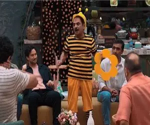 جوکر تایم زنبور رشید؛ رشید زنبور معاف از سربازیه و میشینه پیش امین زندگانی نیشش میزنه