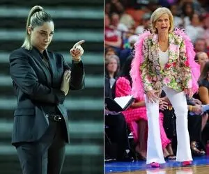 تقلید سلن اردم مربی جذاب بسکتبال ترکیه که شده محبوب ایرانی ها از خانم آمریکایی