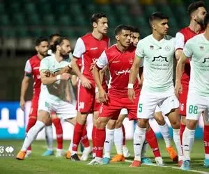 گزارش تصویری از تساوی پرسپولیس مقابل ذوب آهن