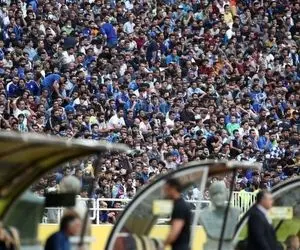 فوری؛ بازی استقلال - ملوان با تماشاگر شد