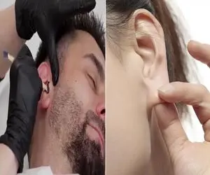 از بین بردن موهای رو و داخل گوش؛ هیچ خودتو تو دردسر و زحمت ننداز یه ذره شکر میخوای