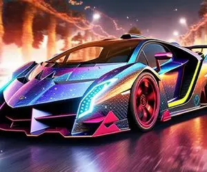 ماشین لوکس؛ بزرگترین رولزرویس جهان با موتور توربو از ماربل شیت و پر طاووس ساخته شده