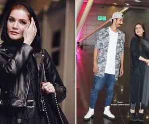 بیوگرافی متین ستوده در حالی که مجسمه ای سیخ و سنگ شد / قامت کوتاه مردان در کنار او