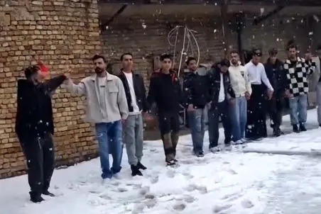 آواز روستایی؛ عروسی عشایری که مهمونا تو برف دارن میرقصن طفلیا ذره ای کم نزاشتن