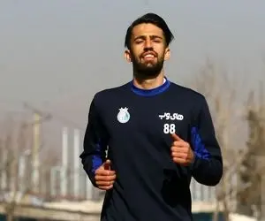 آمادگی هافبک استقلال در دیدار با الهلال