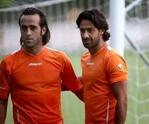 تصویری از فرهاد مجیدی و علی کریمی که هرگز آن را ندیده اید!