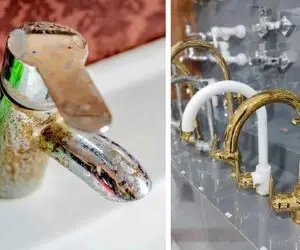 روش های تمیز و نو کردن شیرآلات جرم گرفته و قدیمی / جلوه ای شیک و براق مثل روز اول