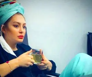 خوشگذرانی سحر قریشی با استایلی خاص!