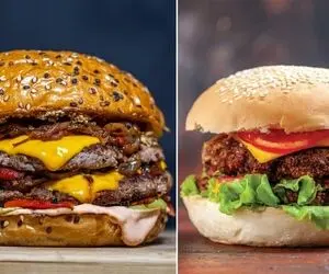 طرز تهیه ساندویچ همبرگر با یه دستور متفاوت / این فست فود رو از دست ندید که عالیه