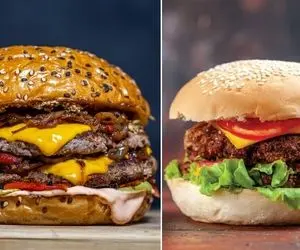 طرز تهیه ساندویچ همبرگر با یه دستور متفاوت / این فست فود رو از دست ندید که عالیه