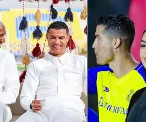 رقص و لباس فوق عربیه رونالدو به کنار ظاهر اونوریه جورجینا دیار عرب رو ذوقوند!