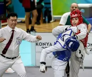 دختر تکواندوکار ایرانی طلایی شد 