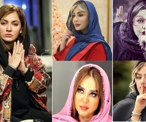 زیباترین بازیگران زن ایرانی که باهم کارد و پنیر شدن؛ نزدیک بود گیس و گیس کشی بشه!