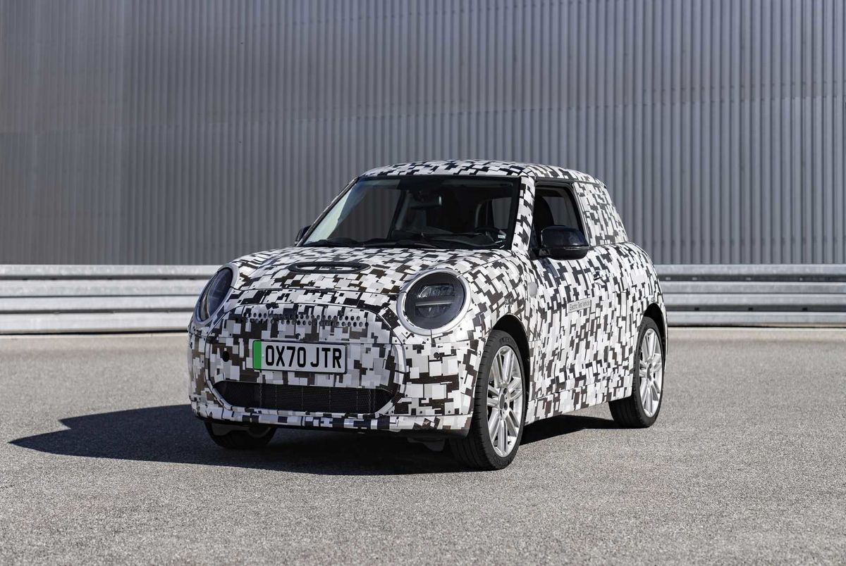  2023 Mini Cooper S Electric Leaked In Revealing Images From China