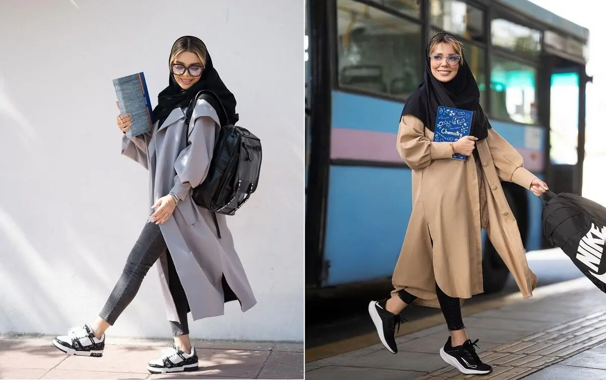 مدل مانتو جلو باز جدید