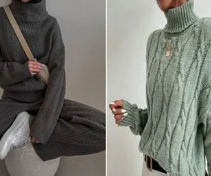 بافت های دخترانه ترند 2024 / مدل های پینترستی امسال هم برای استایل کژوال خوبن هم رسمی