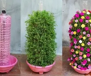 ایده های خلاقانه؛ بطری های پلاستیکی آب معدنی رو دور نندازیا یه عالمه کاربرد داره