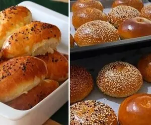 طرز تهیه نان پوچا ترکیه ای / خمیر این نون خوشمزه به استراحت دادن نیاز نداره