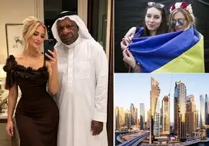 ماجرای ازدواج دختر زیبای اوکراینی با مرد ثروتمند و پیر اماراتی