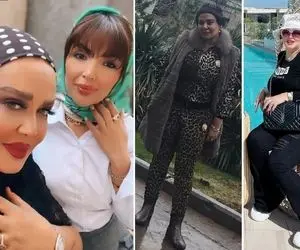 جولون بهاره رهنما با استایل منشوریش تو دبی؛ نیم قرنشه اما تیپ زده عین دُخی 20 ساله!