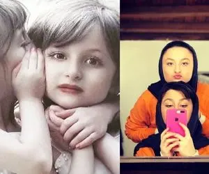 عکس نیکا فرقانی با کلاه چریکی و چهره آرایش کرده!