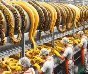 فرآوری مار؛ چگونه تخم مار به طلای ناب غذا و دارو تبدیل شده