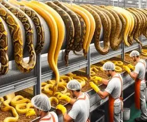 فرآوری مار؛ چگونه تخم مار به طلای ناب غذا و دارو تبدیل شده