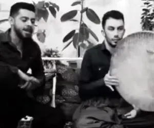 آواز جگرسوز؛ آهنگ غمگین خواننده کُرد که با صدای ملیح پسر دف زن خوند دل همرو خون کرد