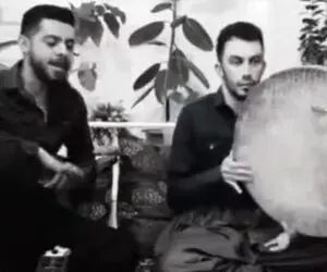 آواز جگرسوز؛ آهنگ غمگین خواننده کُرد که با صدای ملیح پسر دف زن خوند دل همرو خون کرد
