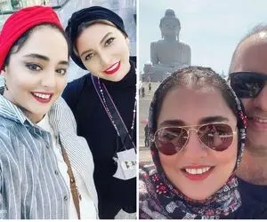 "نرگس محمدی" و رفقای جانش تو پشت صحنه؛ خانومی با اوجی خوب تا اوجیا!